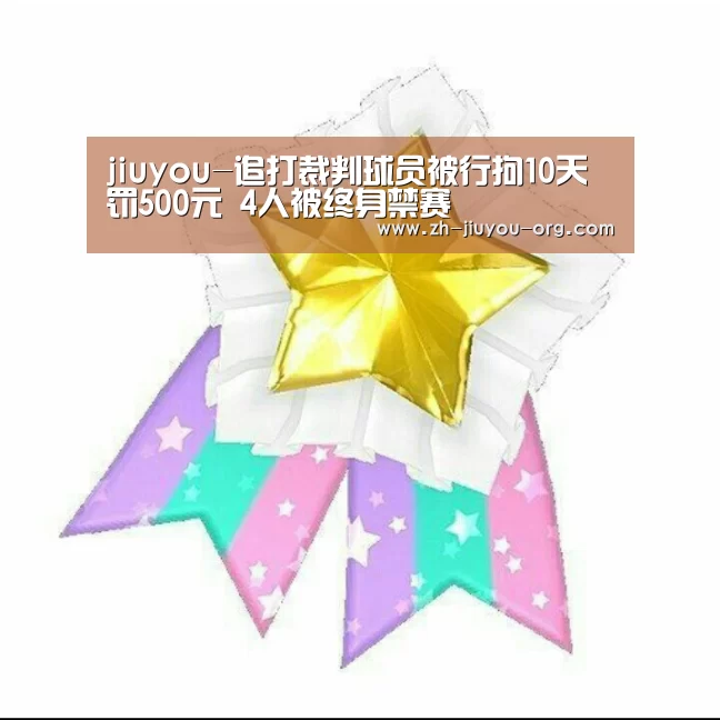 jiuyou-追打裁判球员被行拘10天罚500元 4人被终身禁赛(图1) 九游游戏中心官网